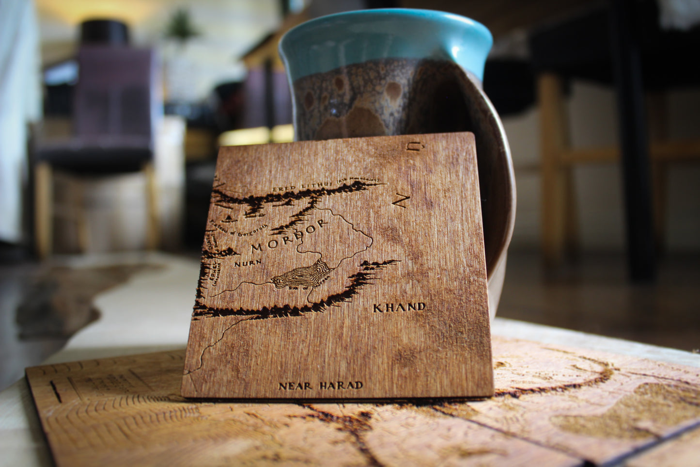 Middle-Earth Map Coasters image 10