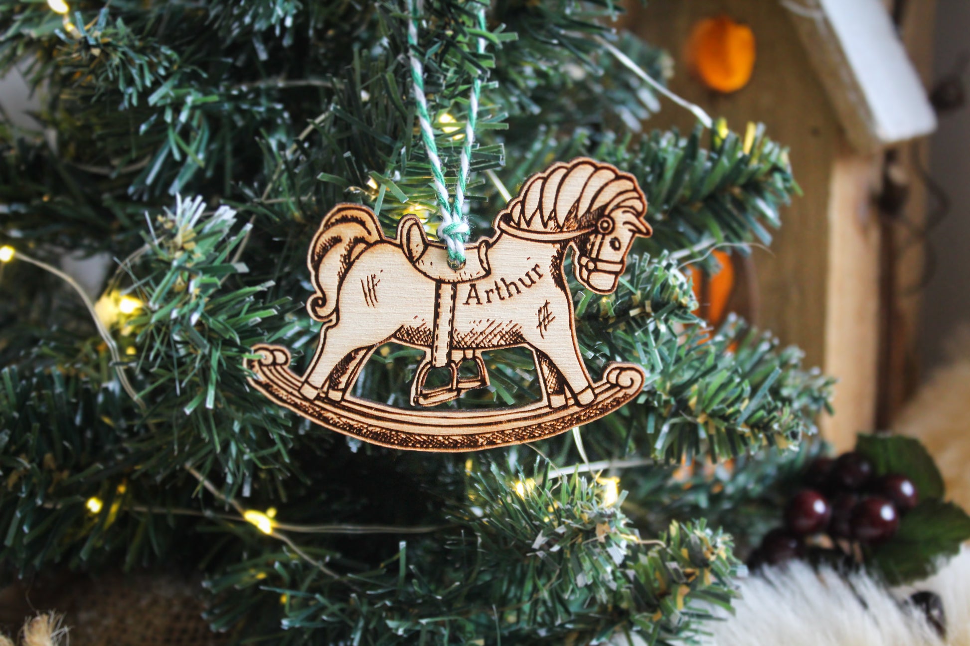 Rocking Horse Bauble image 2