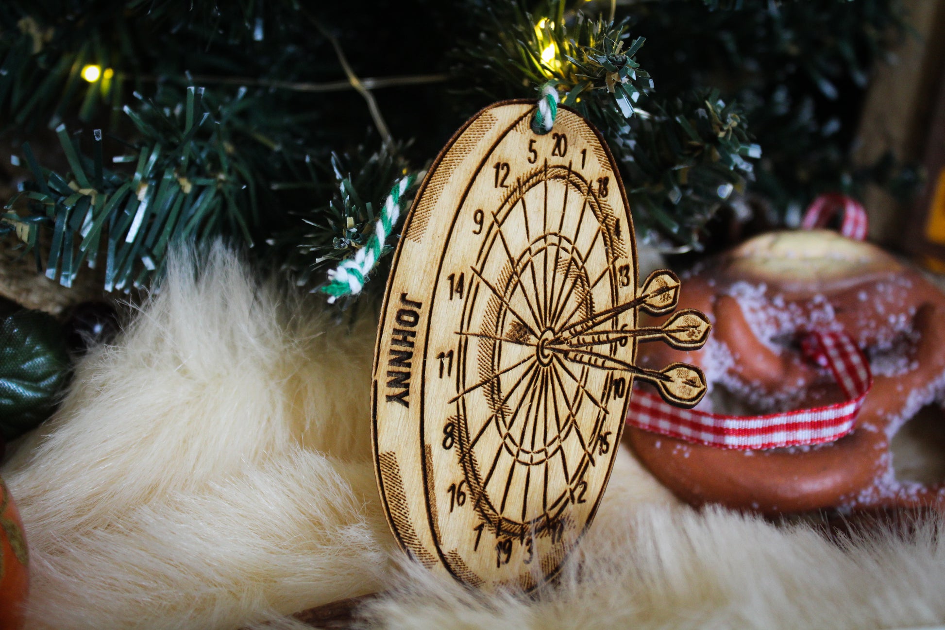 Dart Board Bauble image 1