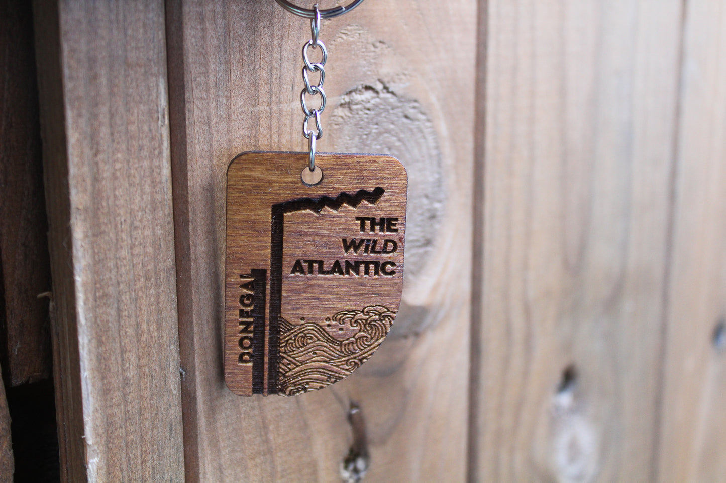 The Wild Atlantic (Donegal) Keyring image 1
