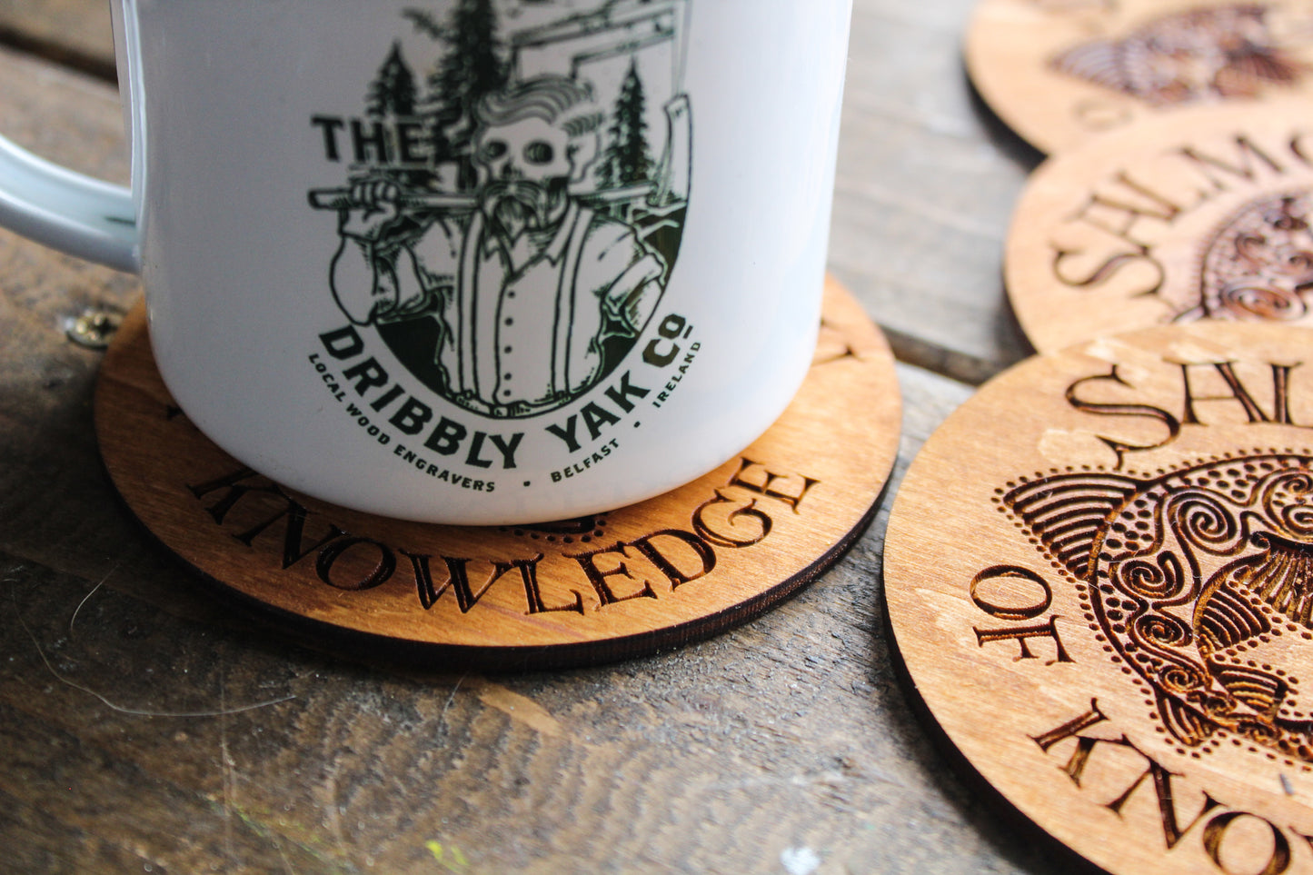 Salmon Of Knowledge Coasters image 4