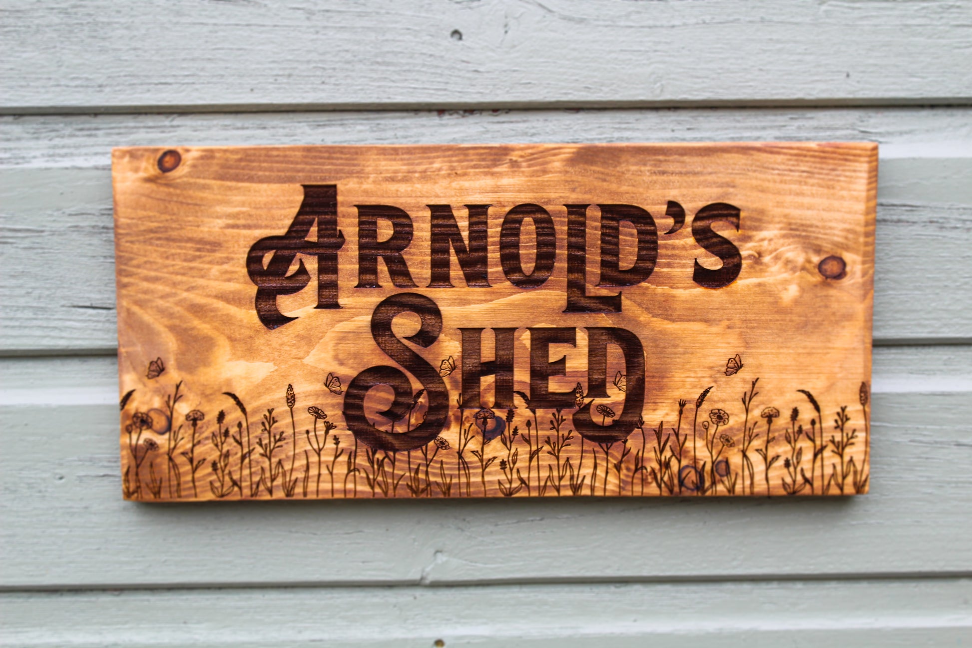 Personalised Wildflower Sign image 8