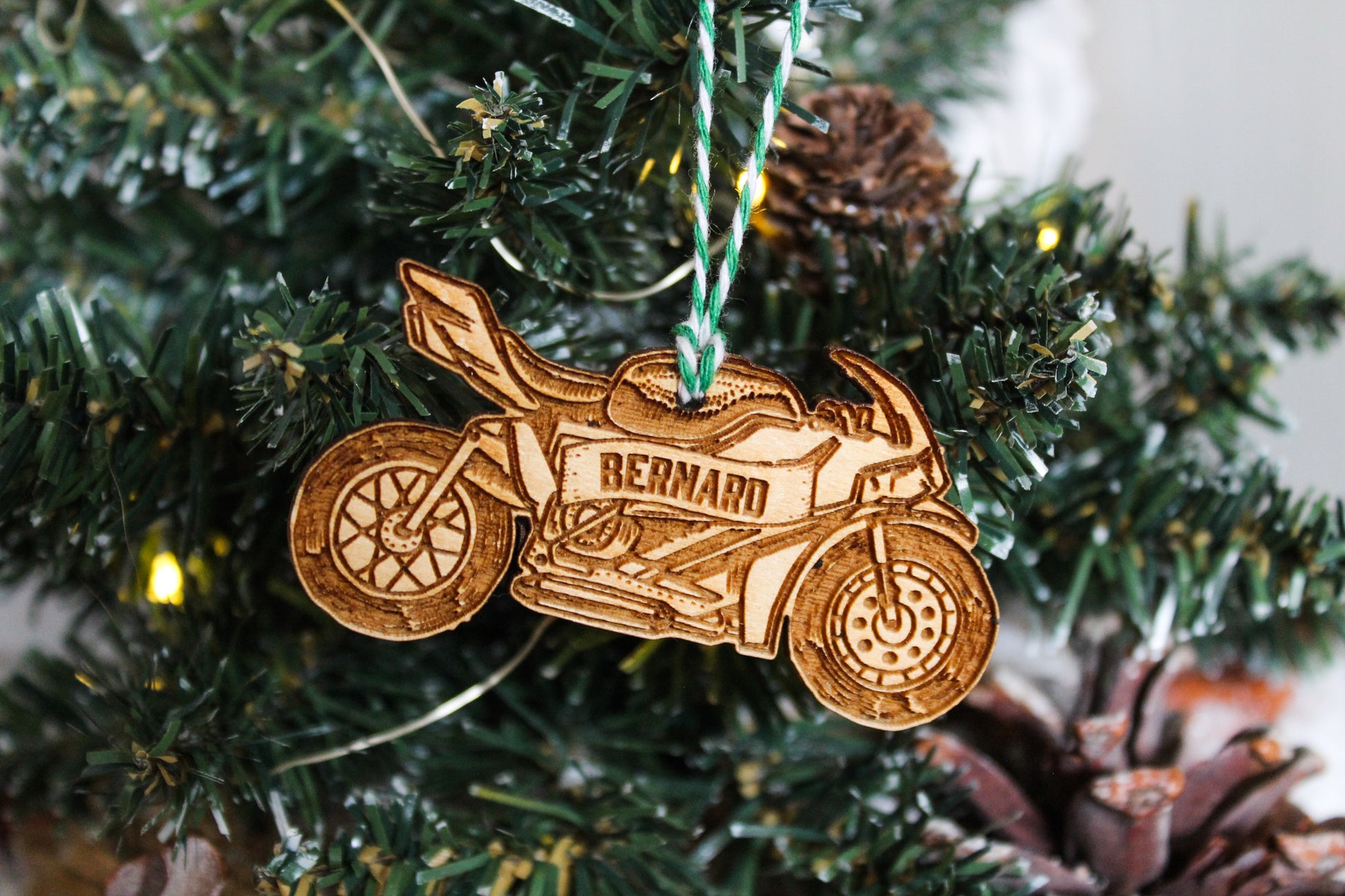 Racing Motorbike Bauble image 0