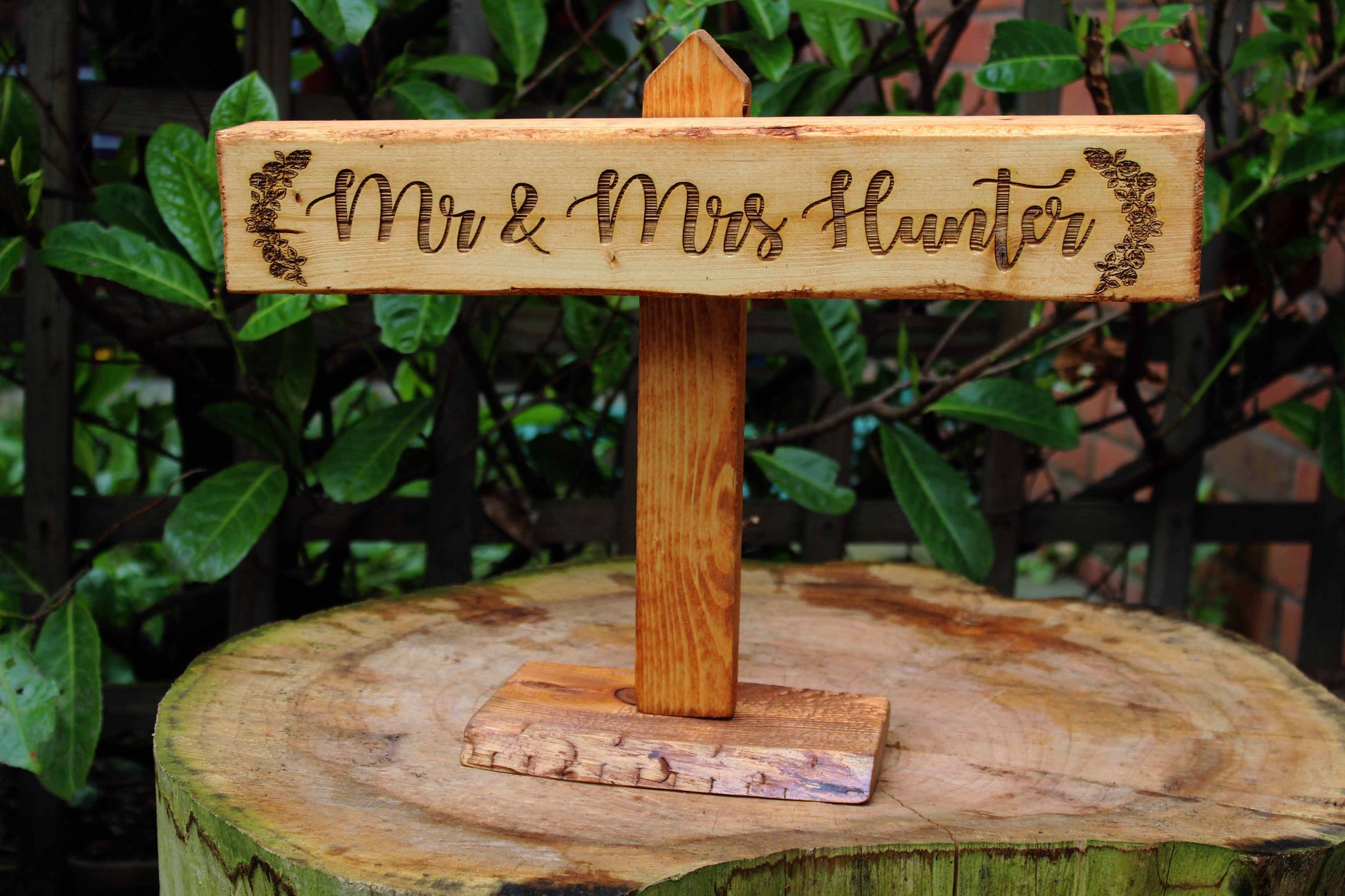 Floral Sweetheart Sign image 3