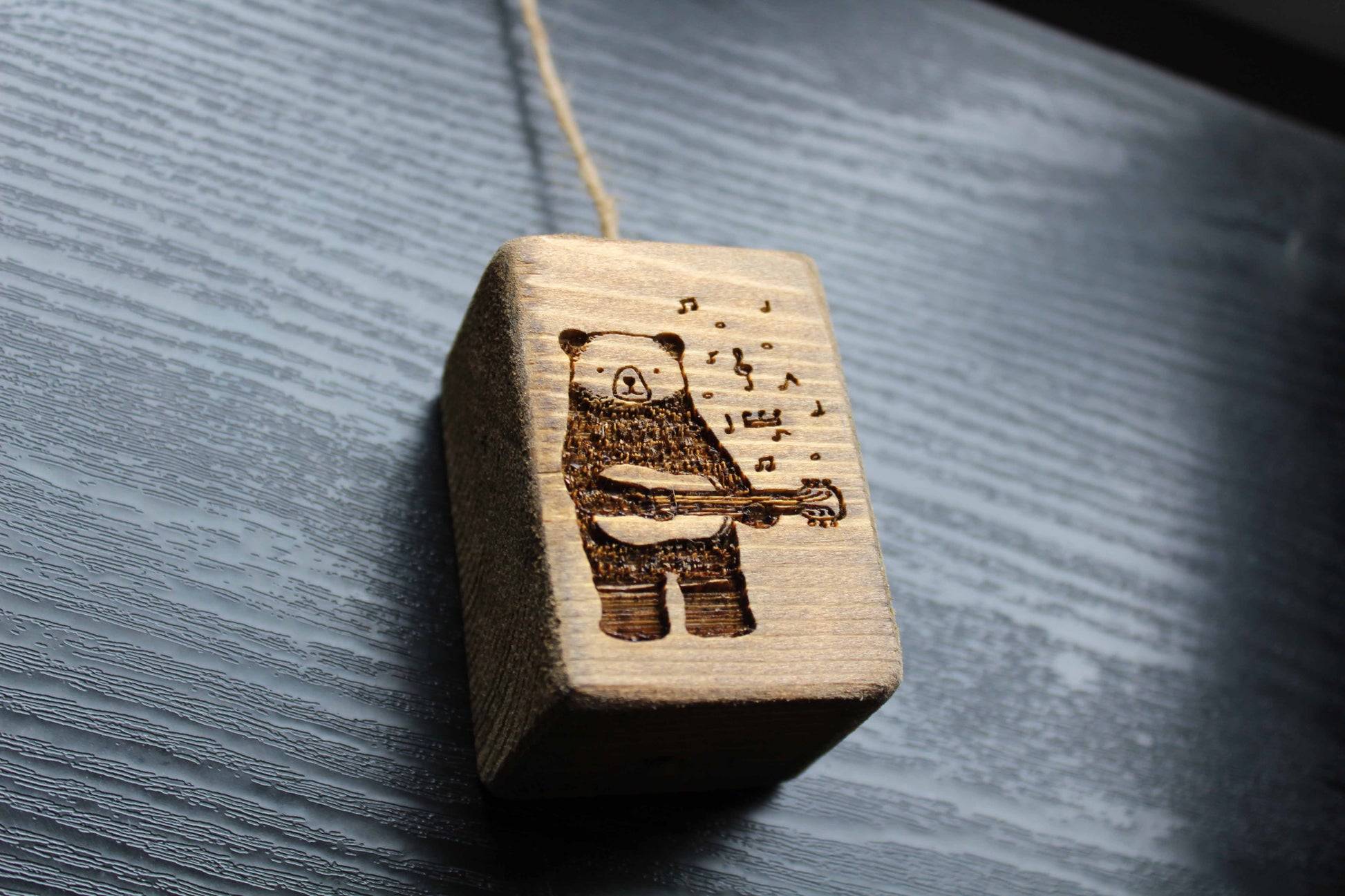 Guitar Bear Light Pull image 1