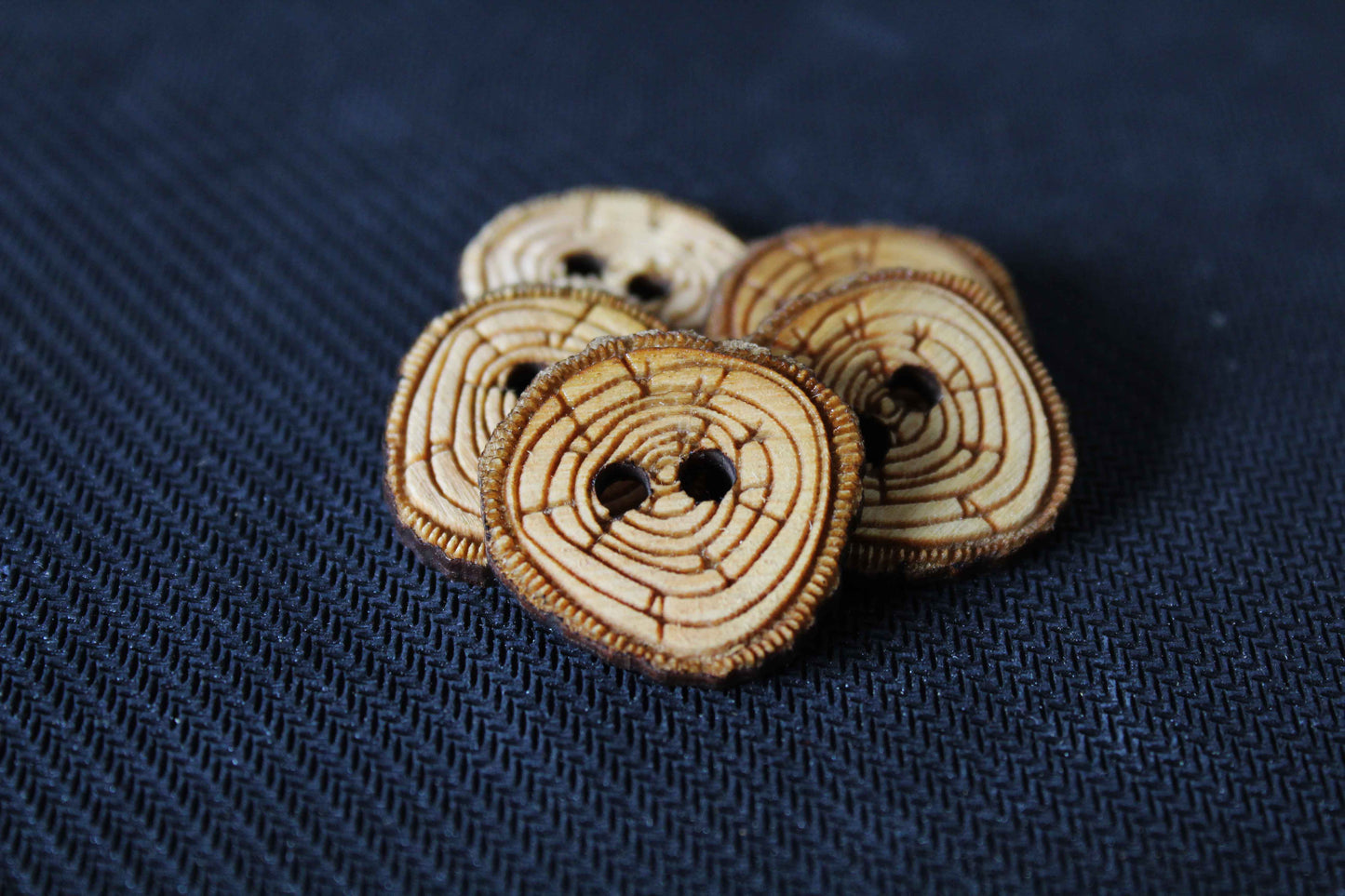 Log Slice Wooden Buttons image 3