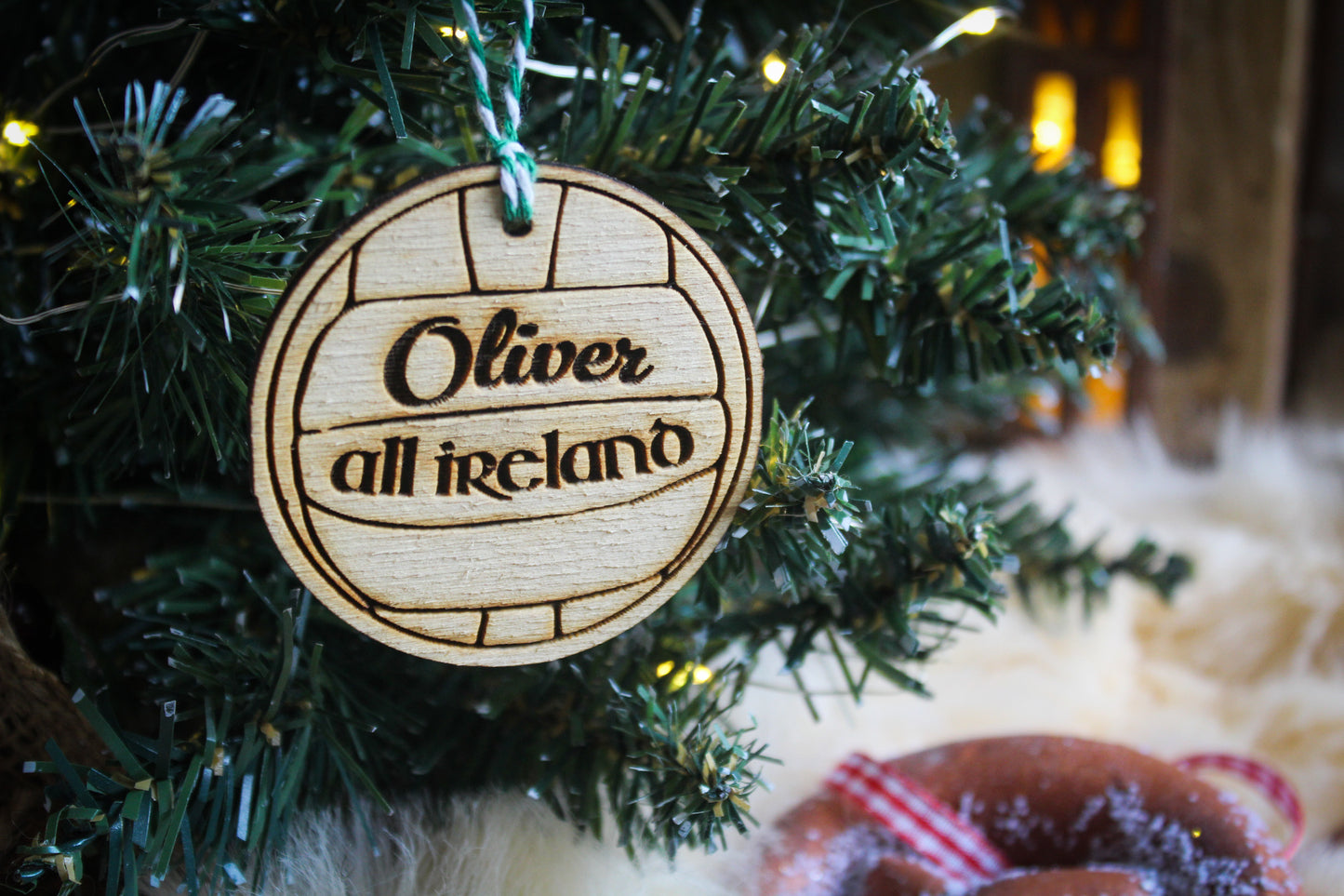 Gaelic Football Bauble image 1