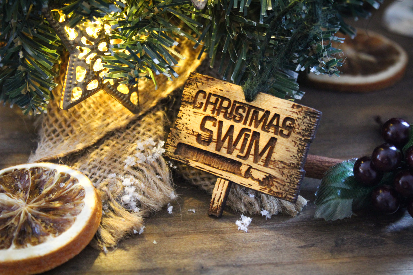 Christmas Swim Bauble image 3