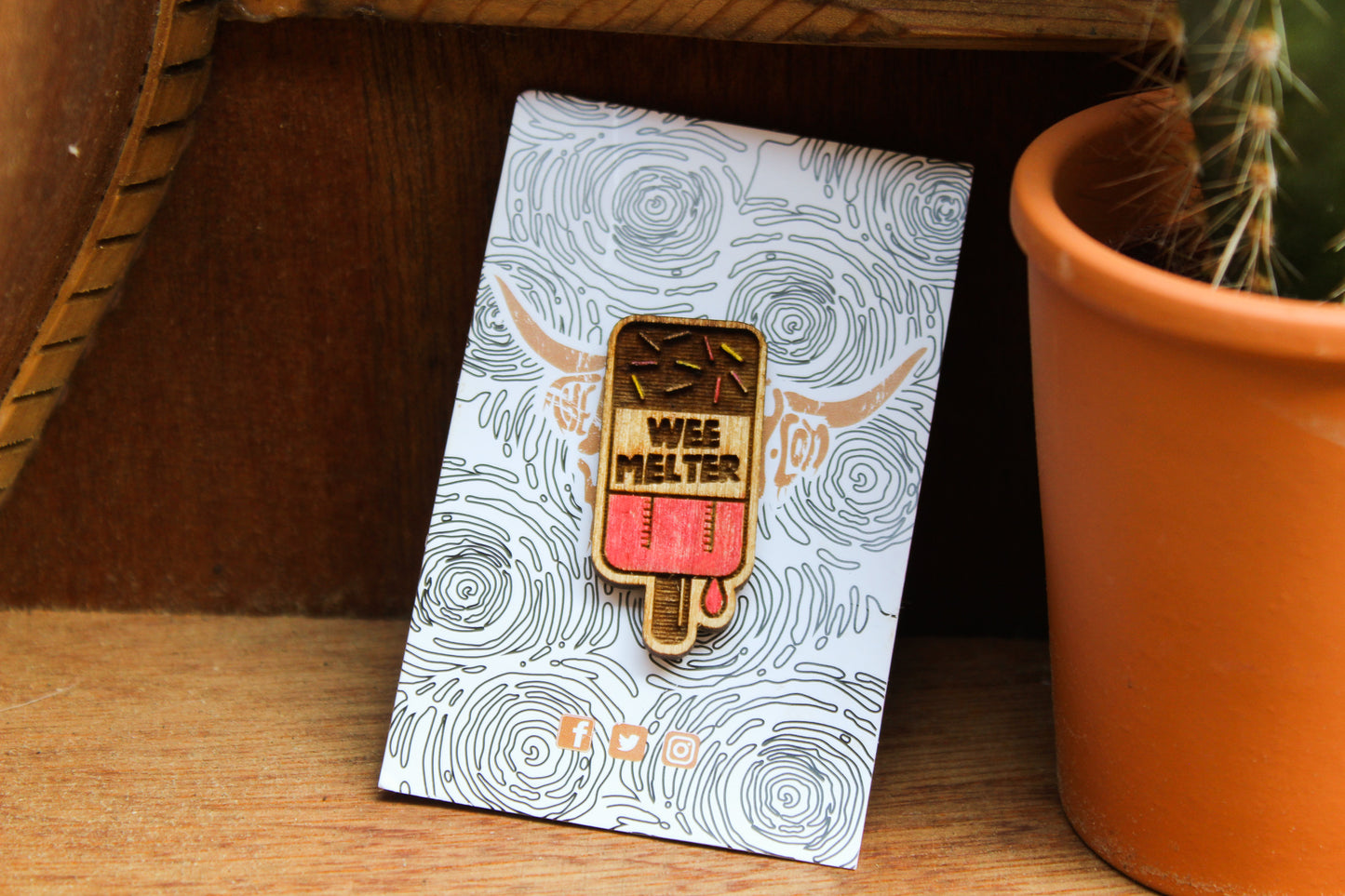 Wee Melter Pin image 4