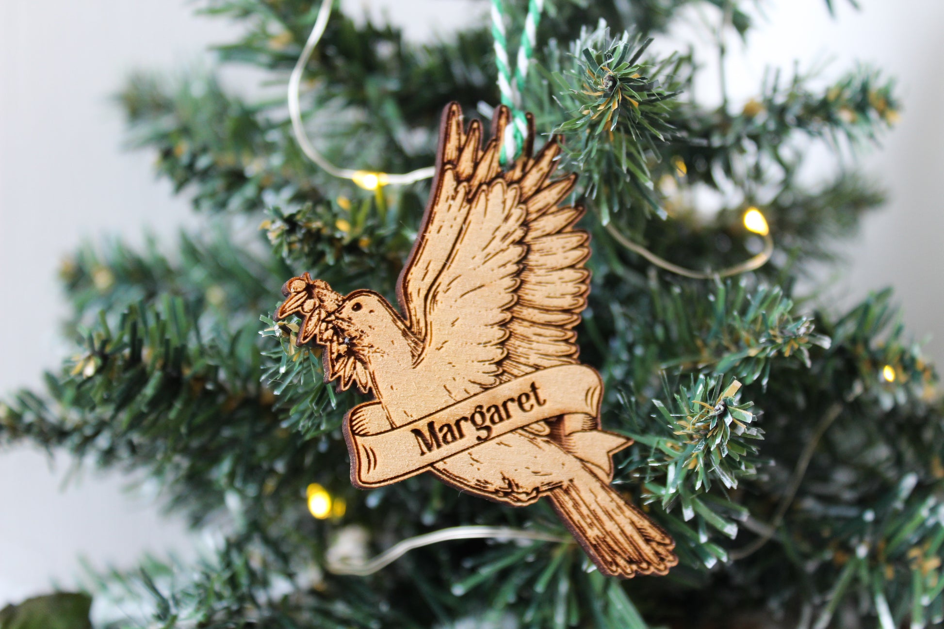 Peace Dove Bauble image 3