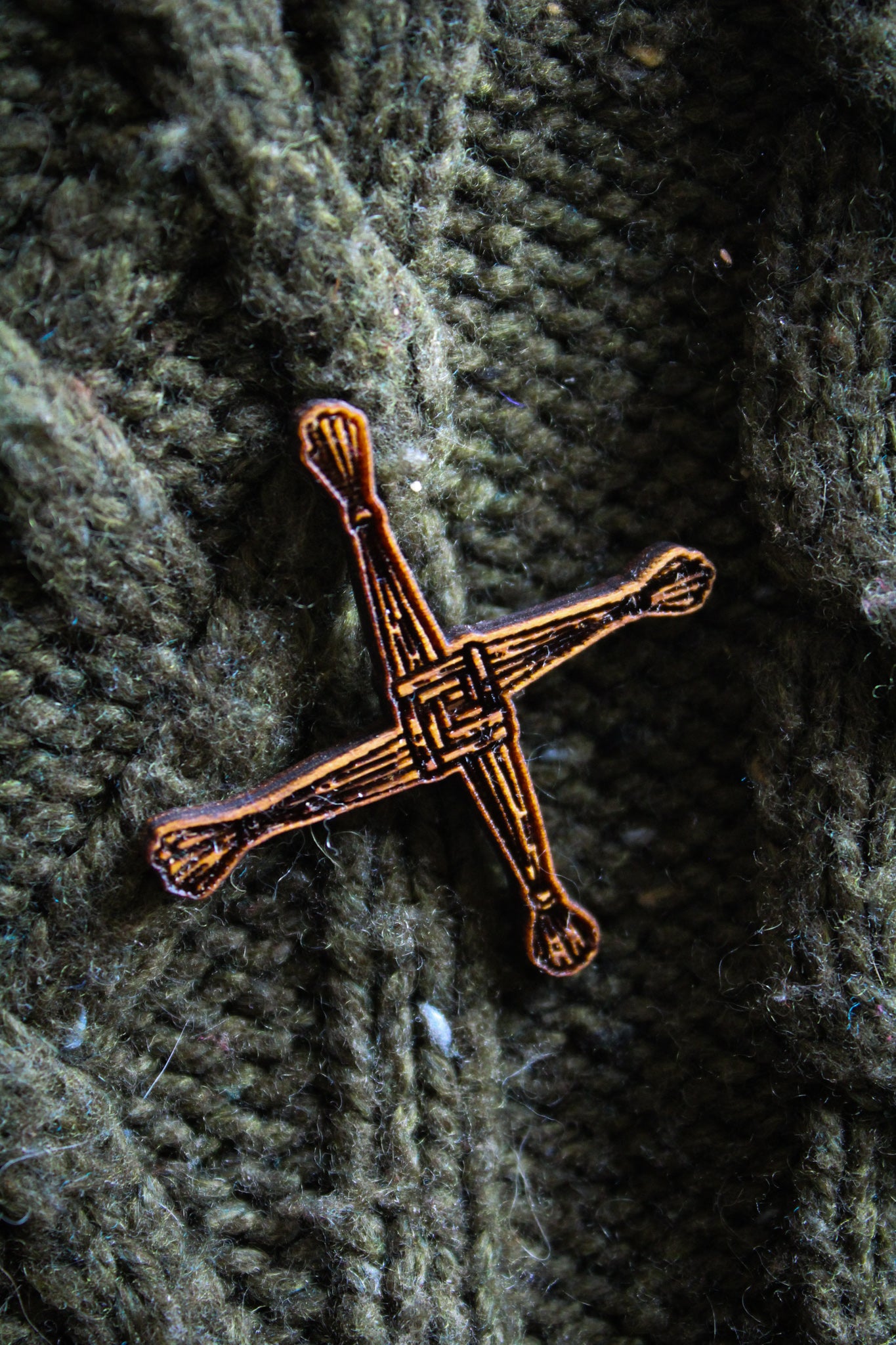 St Brigid's Cross Pin image 4