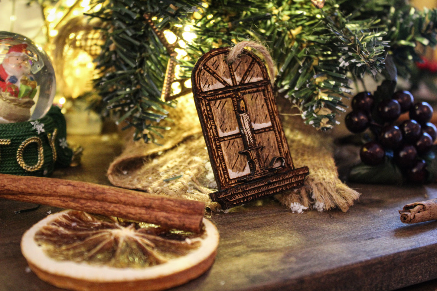 Candle In Window Bauble image 7