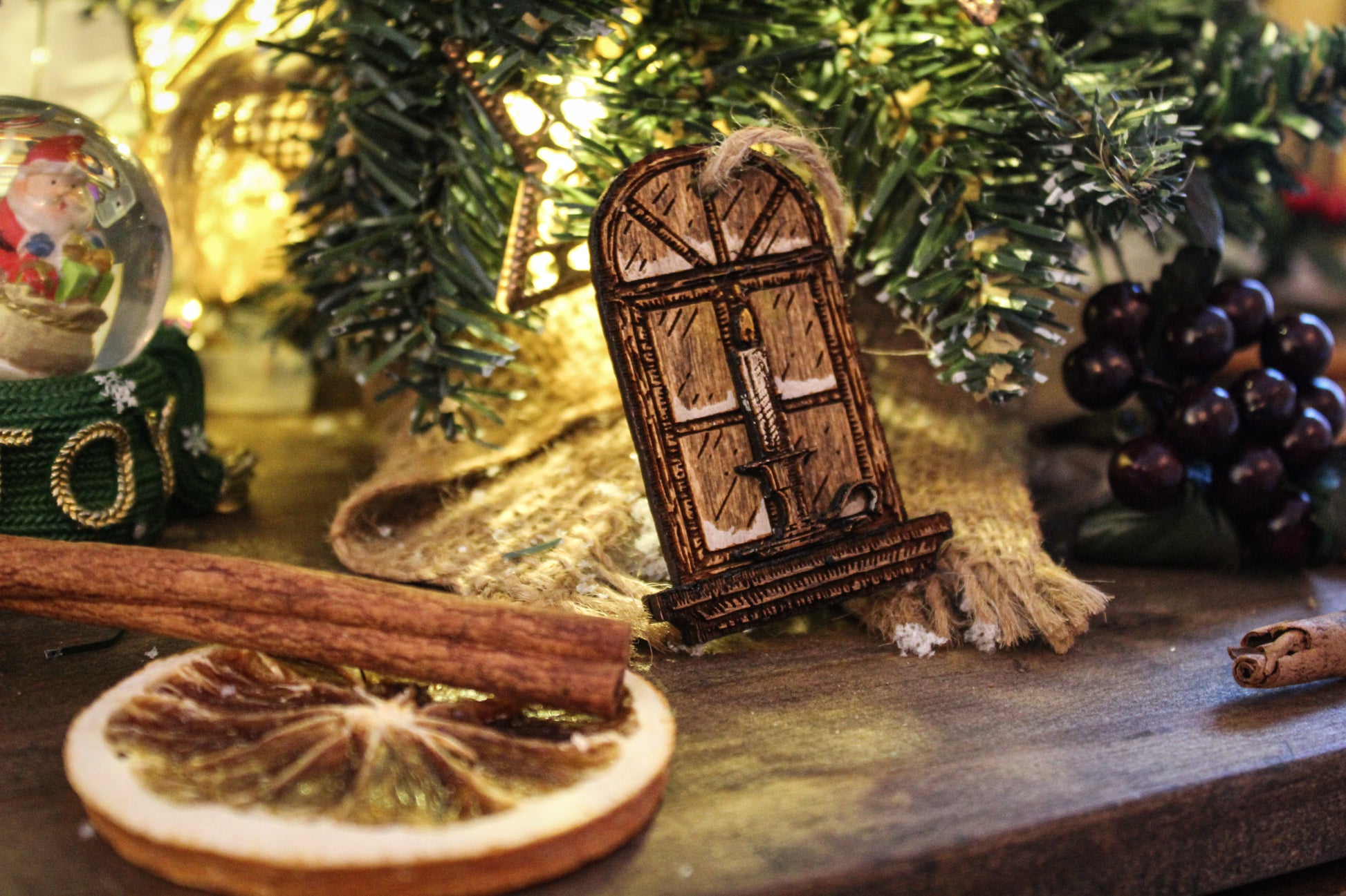 Candle In Window Bauble image 7
