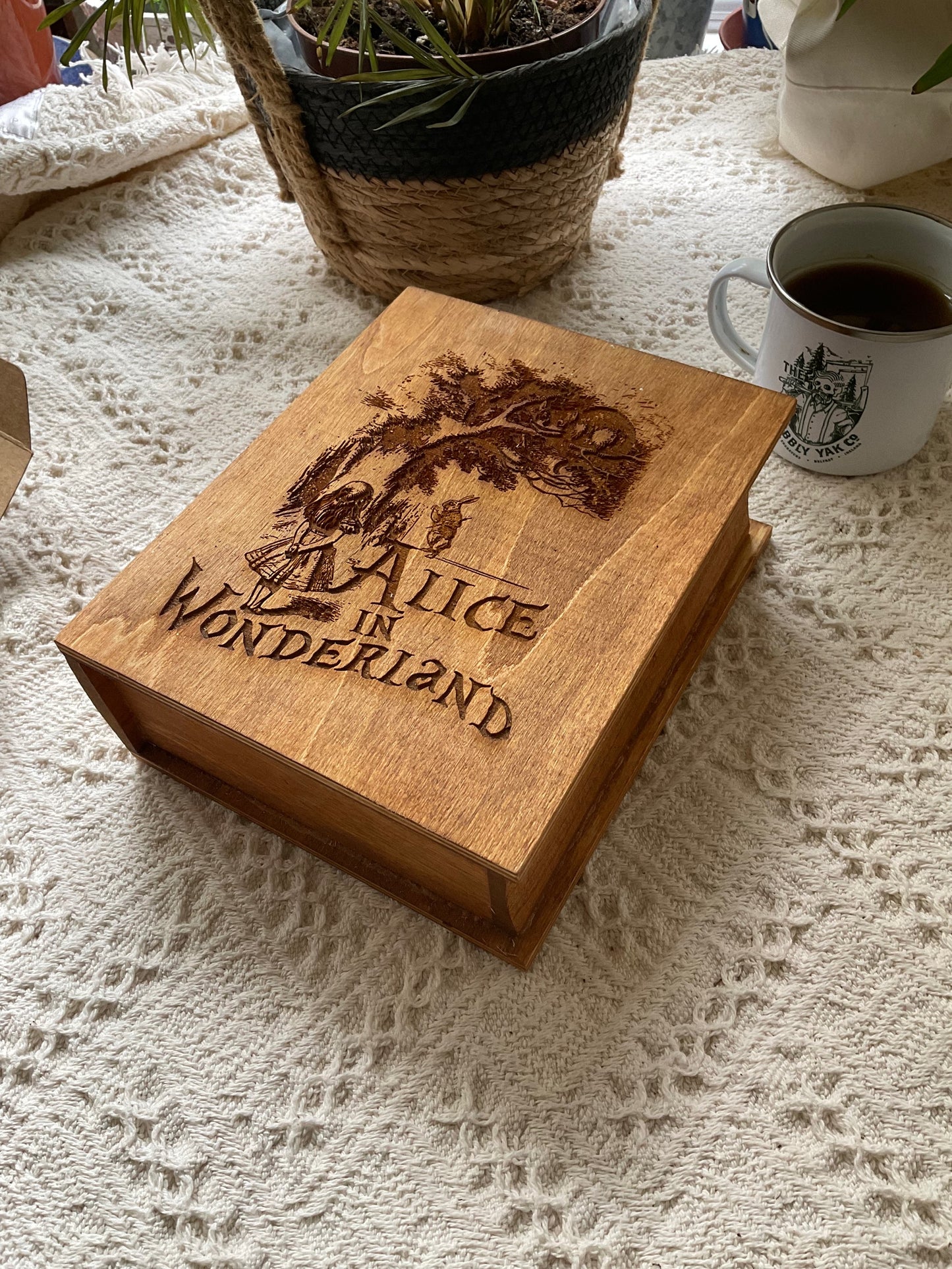 Alice In Wonderland Book Box image 0