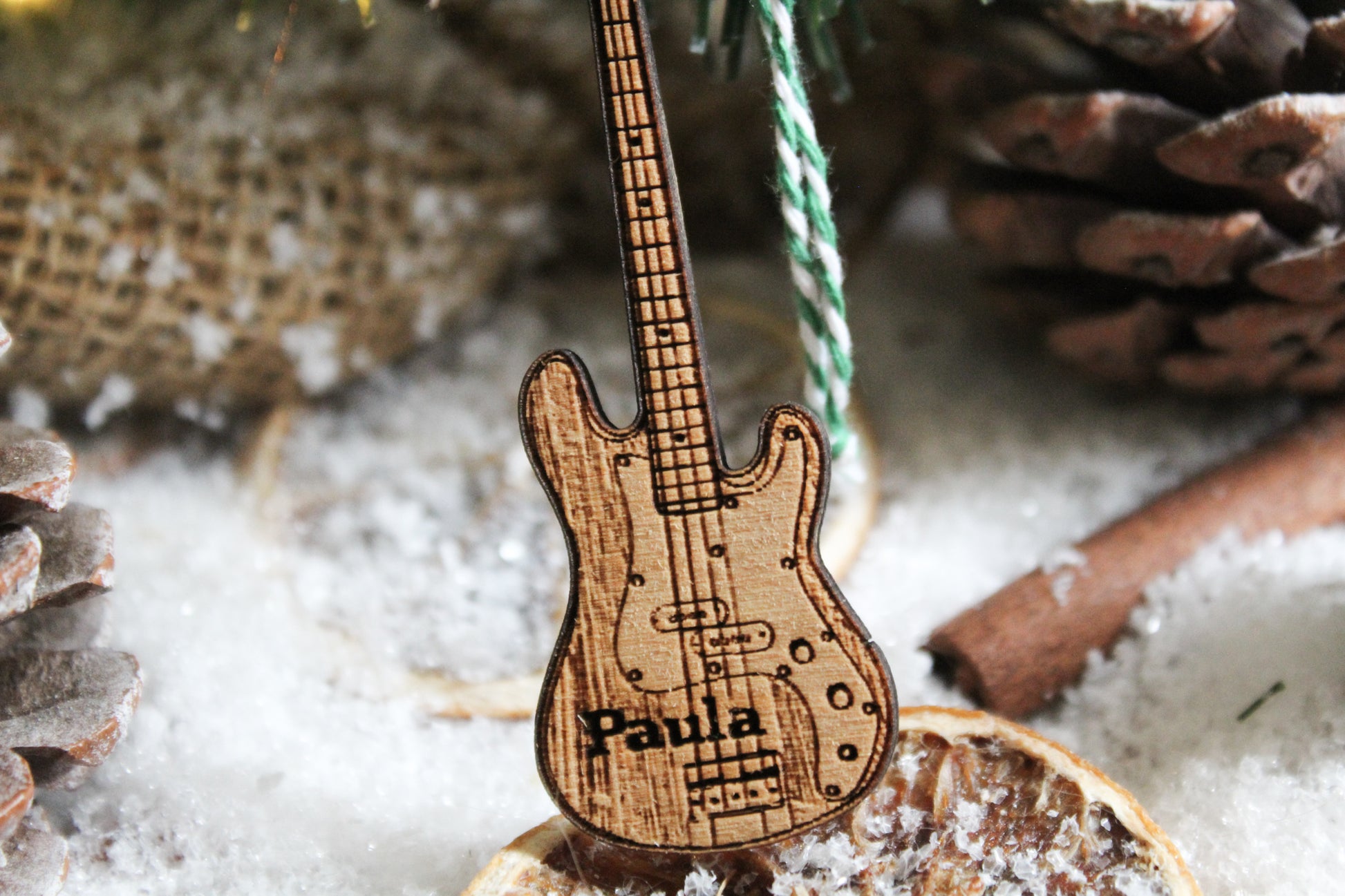Bass Guitar Bauble image 3
