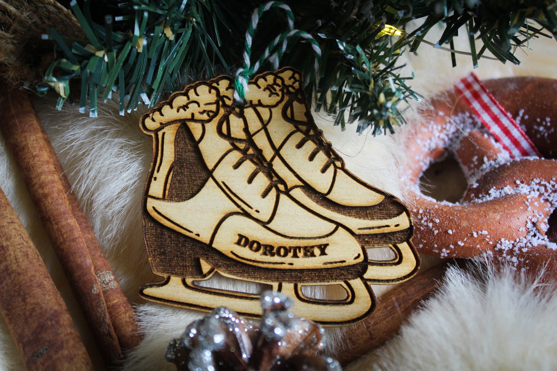 Ice Skates Bauble image 3
