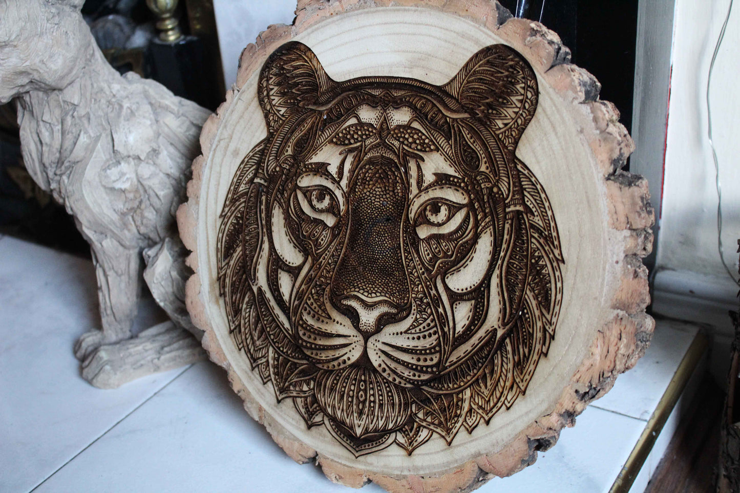 Tiger Log Slice image 3