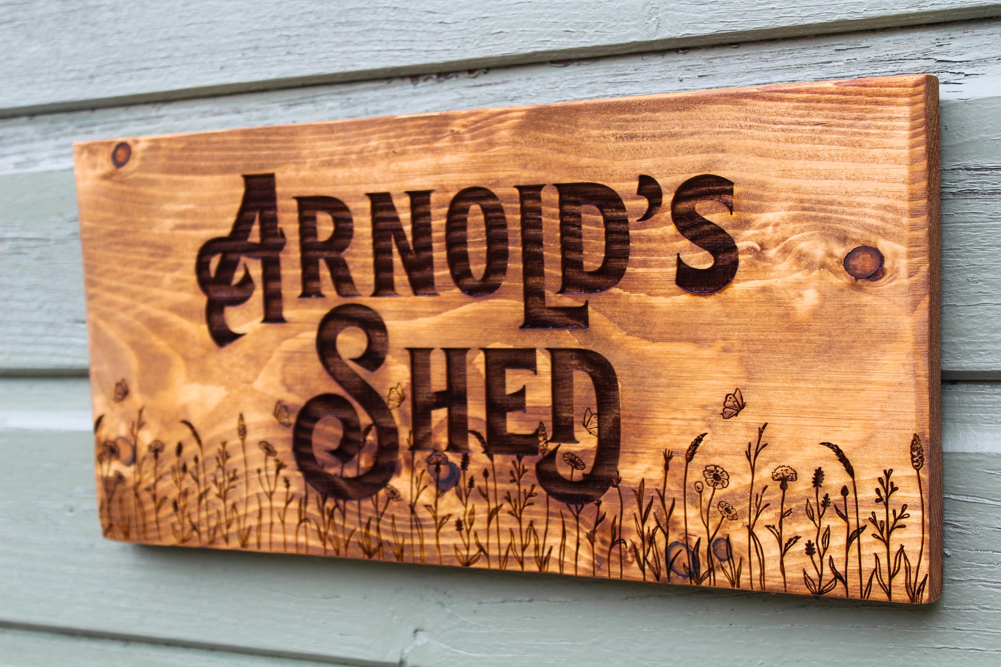 Personalised Wildflower Sign image 1