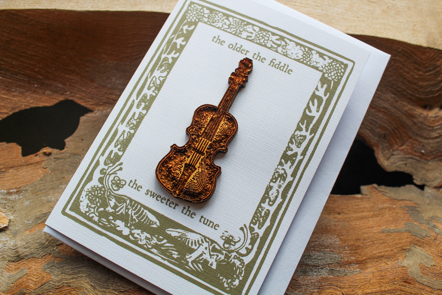 Fiddle Greeting Card image 5