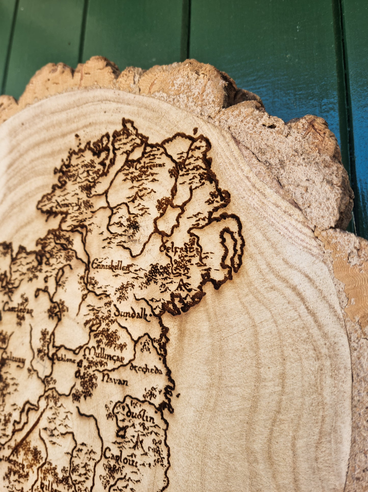 Ireland Map Log Slice image 3
