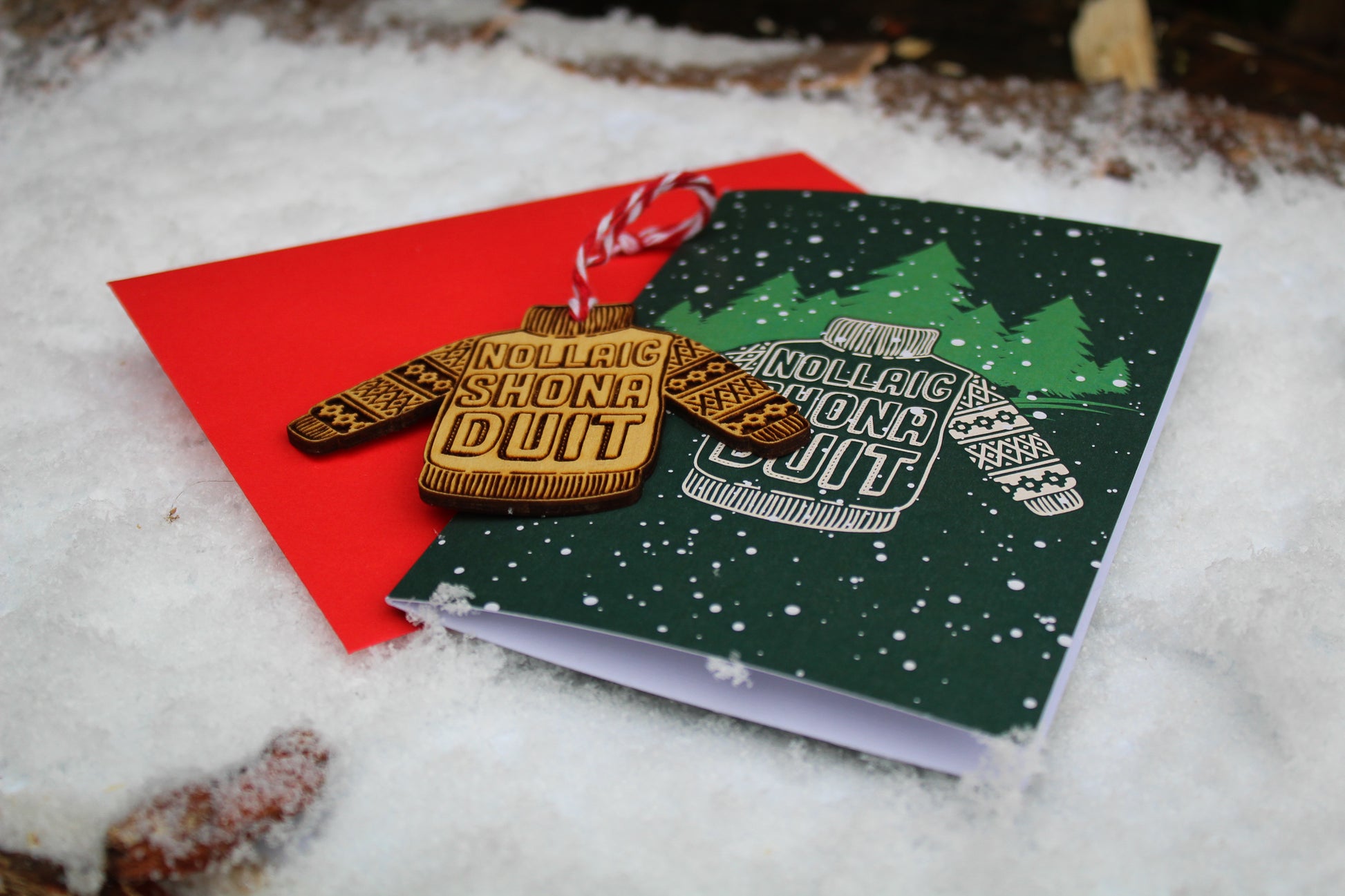 Christmas Card and Bauble image 6