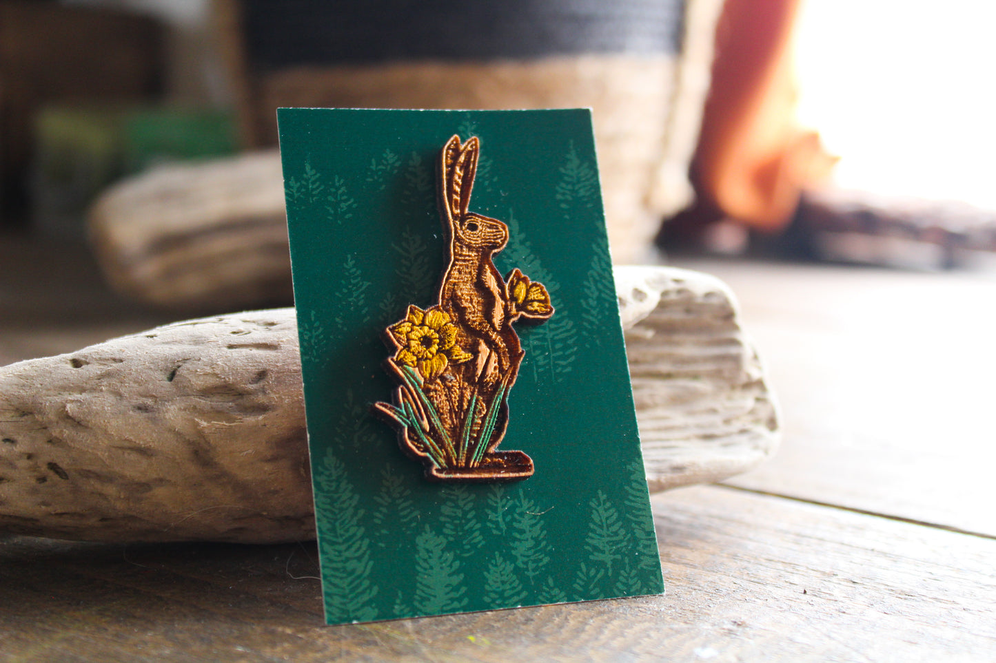 Spring Hare Pin image 3