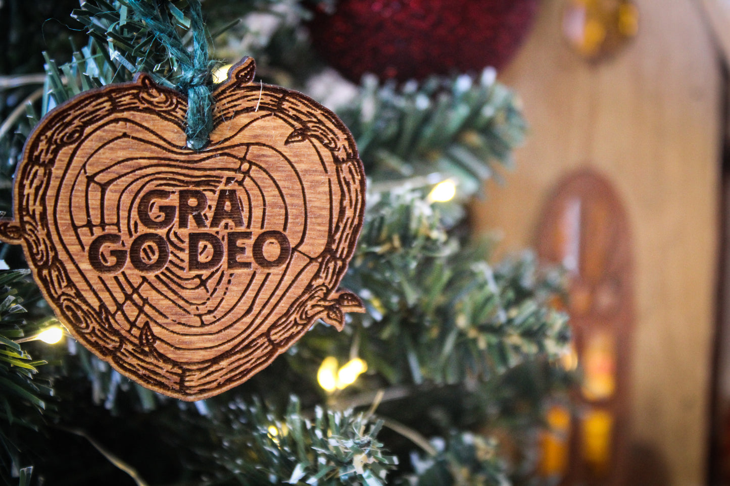 Grá Go Deo Christmas Bauble image 2