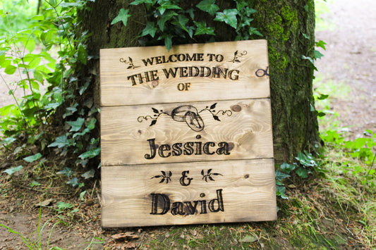 Wedding Welcome Sign image 0