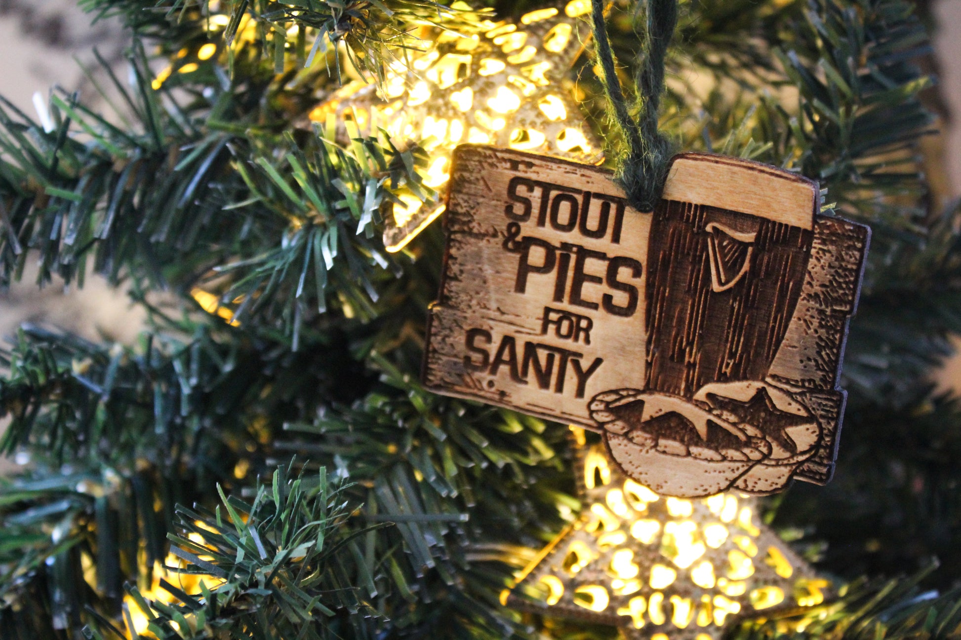 Stout and Pies for Santy Bauble image 3