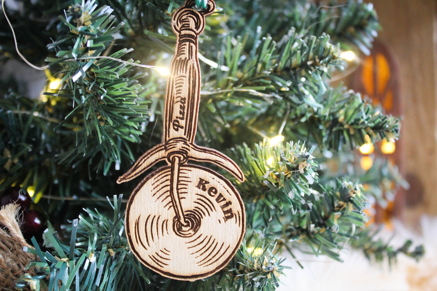 Pizza Cutter Bauble image 0