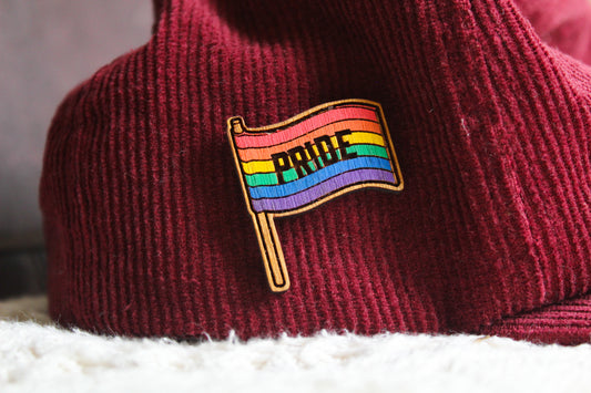 Pride Rainbow Flag Pin image 0