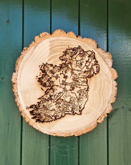 Ireland Map Log Slice image 0
