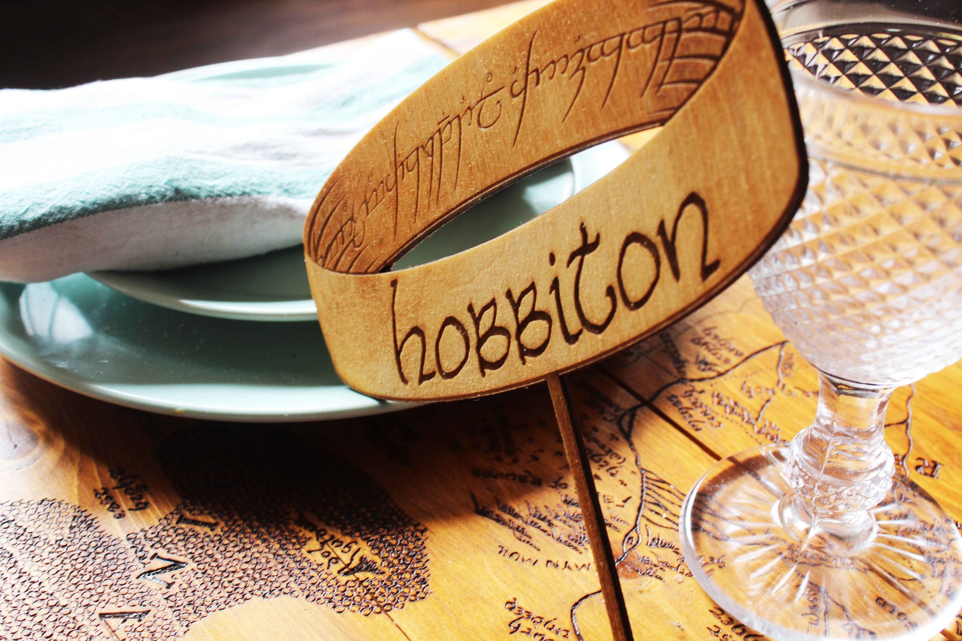 One Ring Table Sign image 3