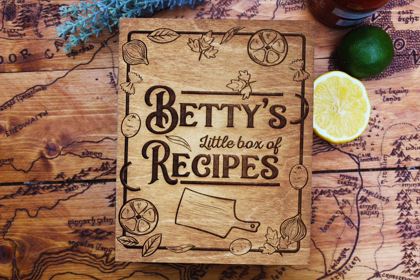 Personalised Recipe Book Box image 0