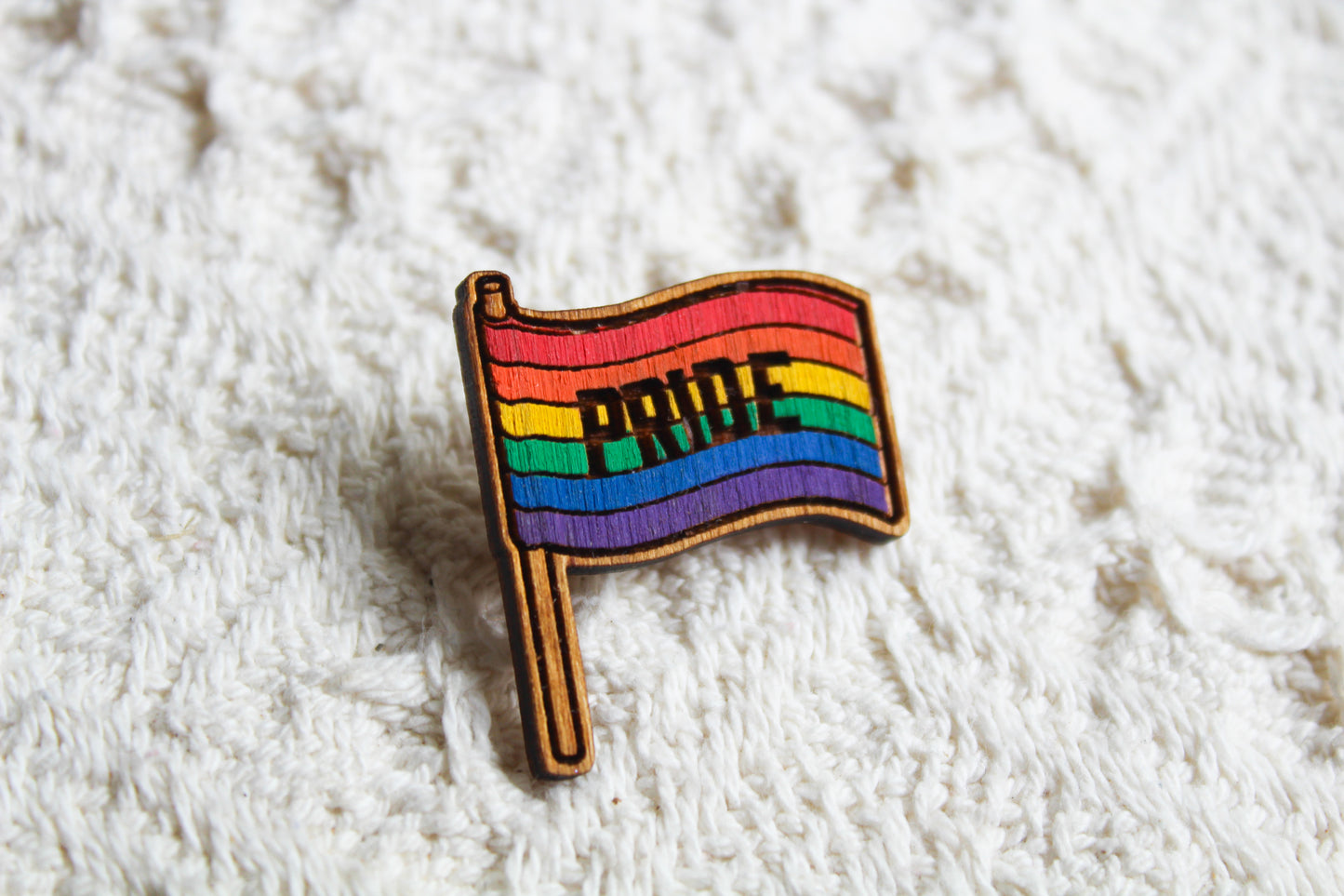 Pride Rainbow Flag Pin image 5