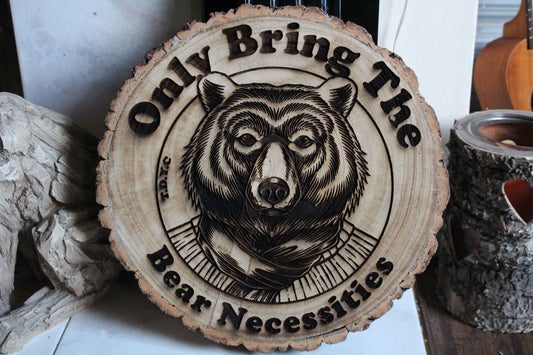 Bear Necessities Log Slice image 0