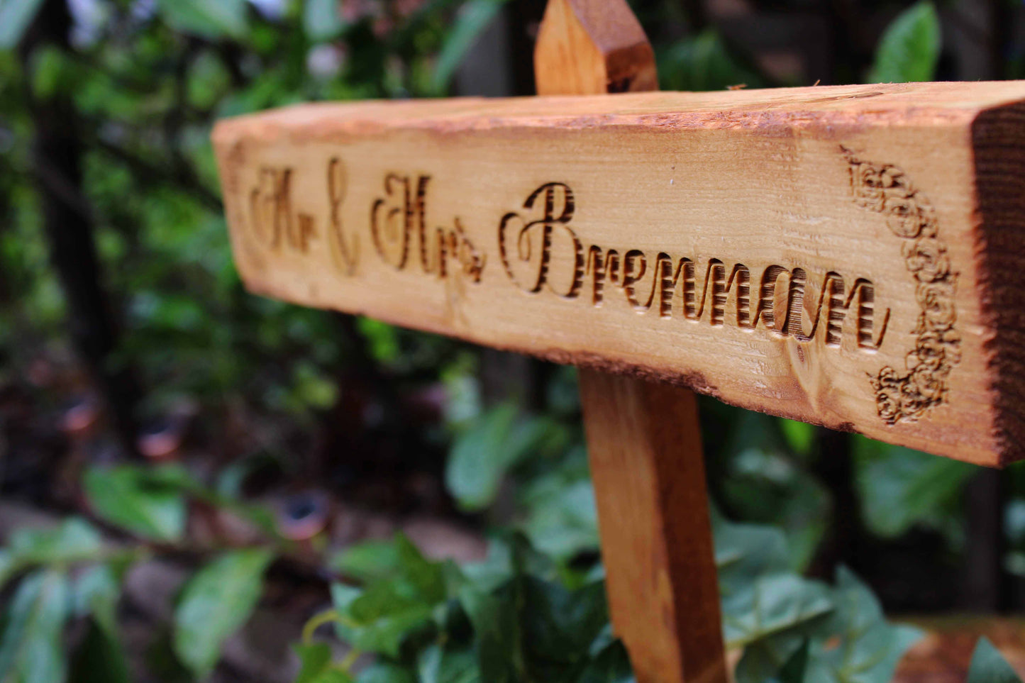 Floral Sweetheart Sign image 1