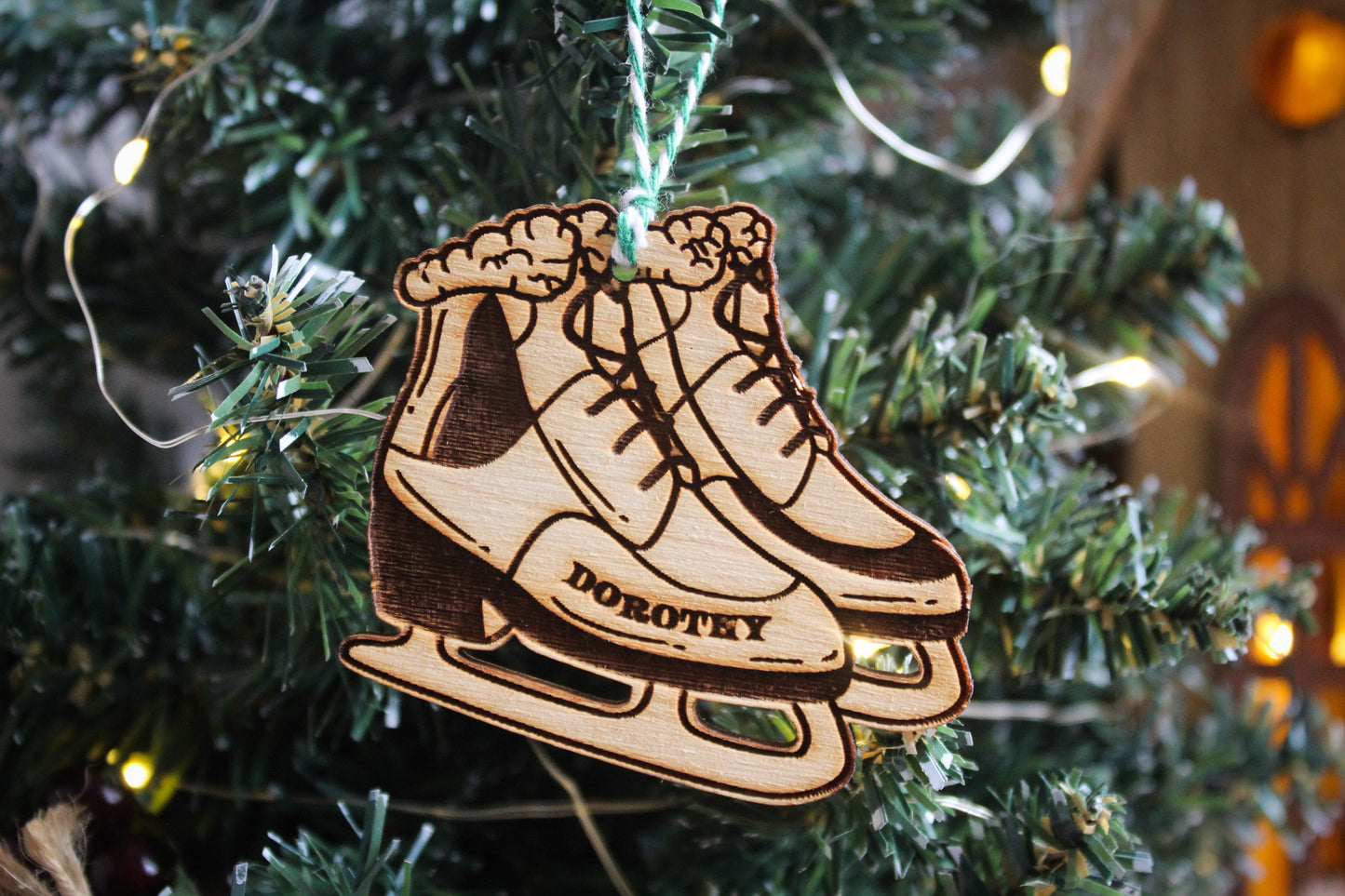 Ice Skates Bauble image 1