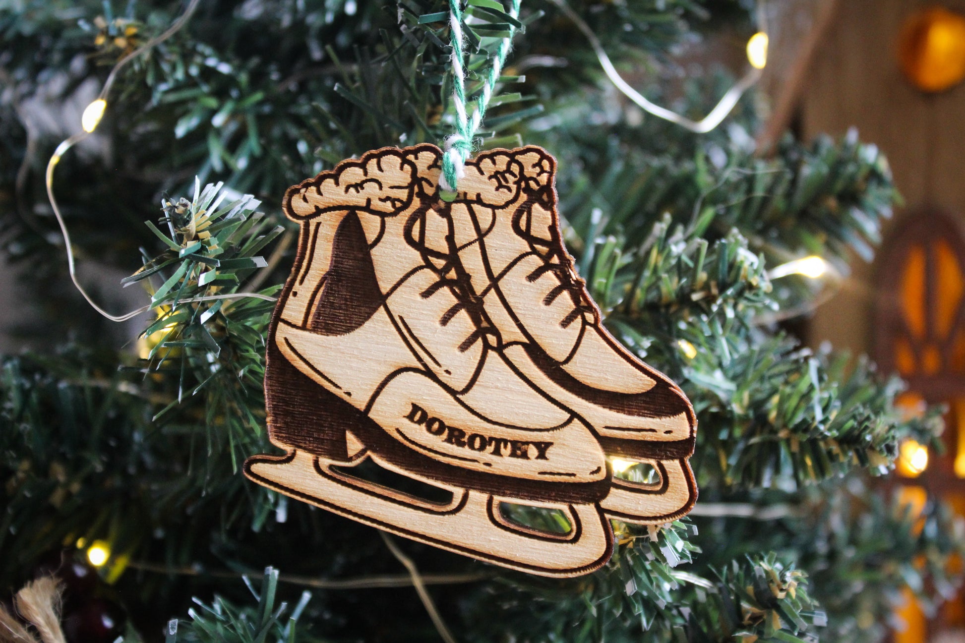 Ice Skates Bauble image 1