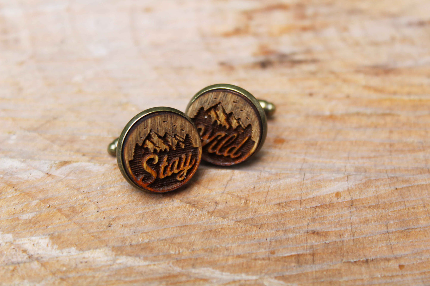 Stay Wild Cufflinks image 0