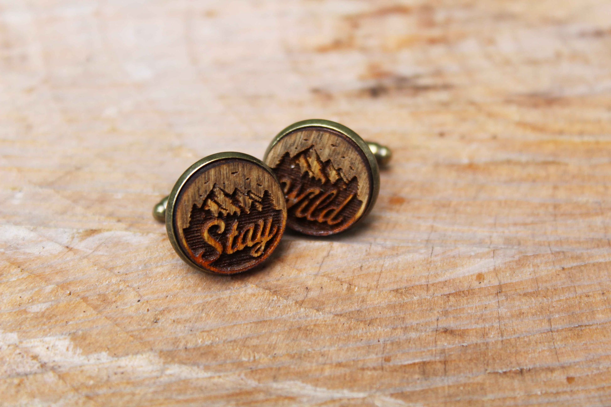 Stay Wild Cufflinks image 0