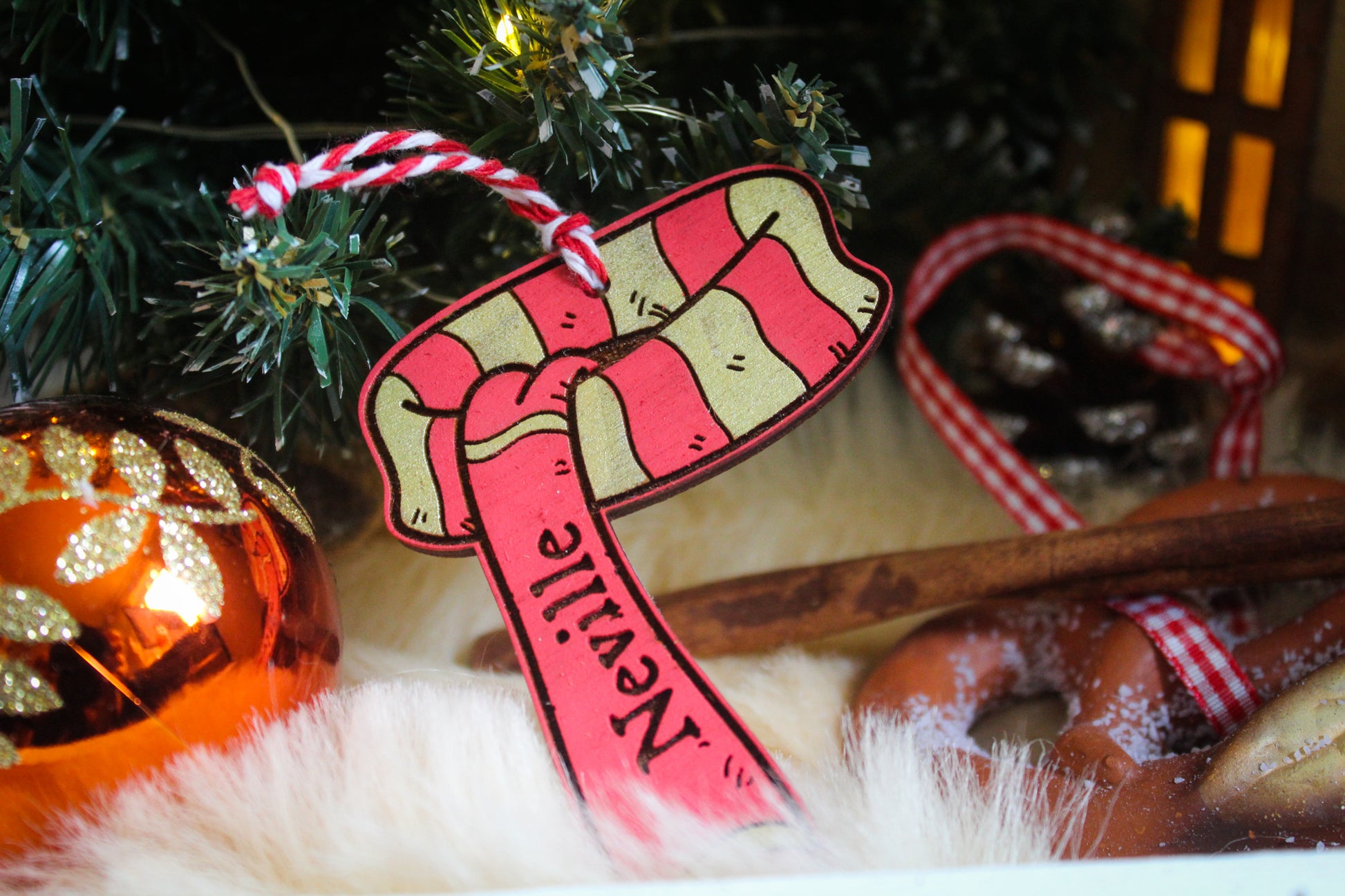 Hogwarts Scarf Baubles image 8