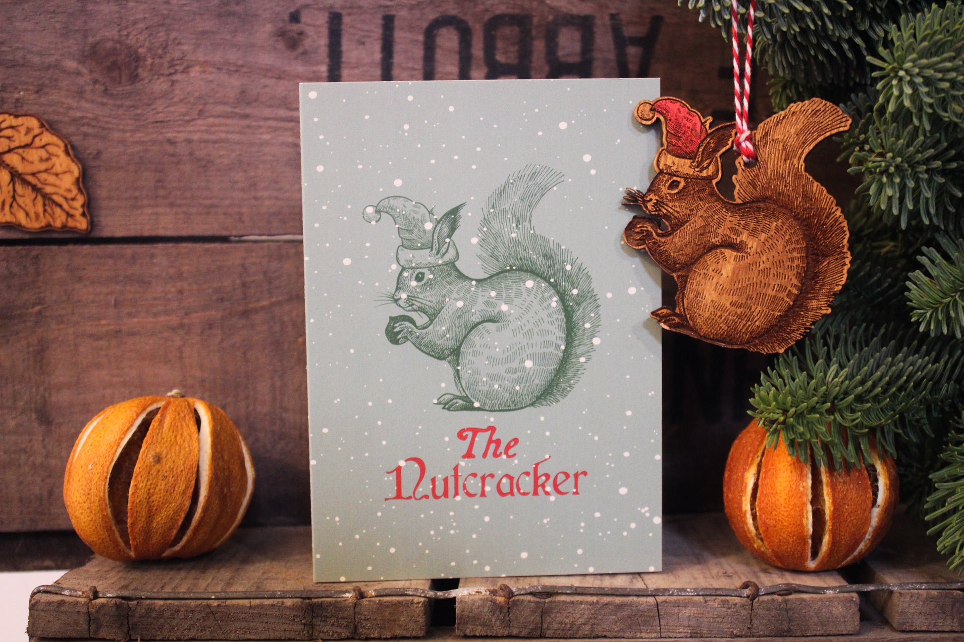 Christmas Card and Bauble image 1