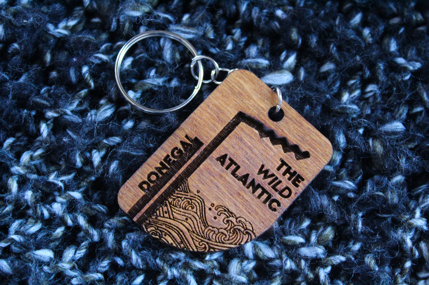 The Wild Atlantic (Donegal) Keyring image 8