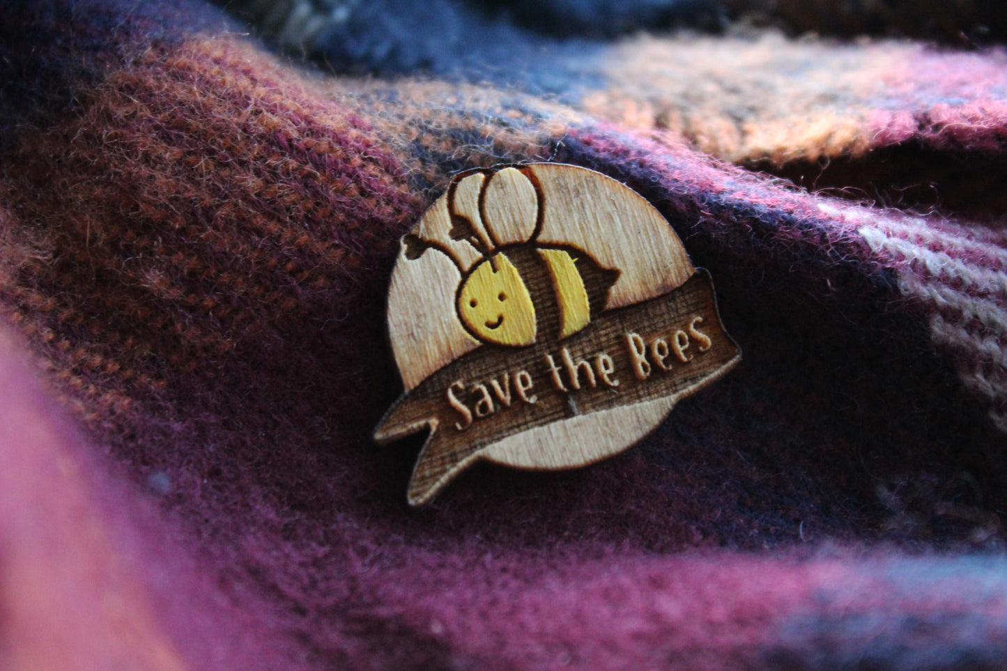 Save The Bees Pin image 1