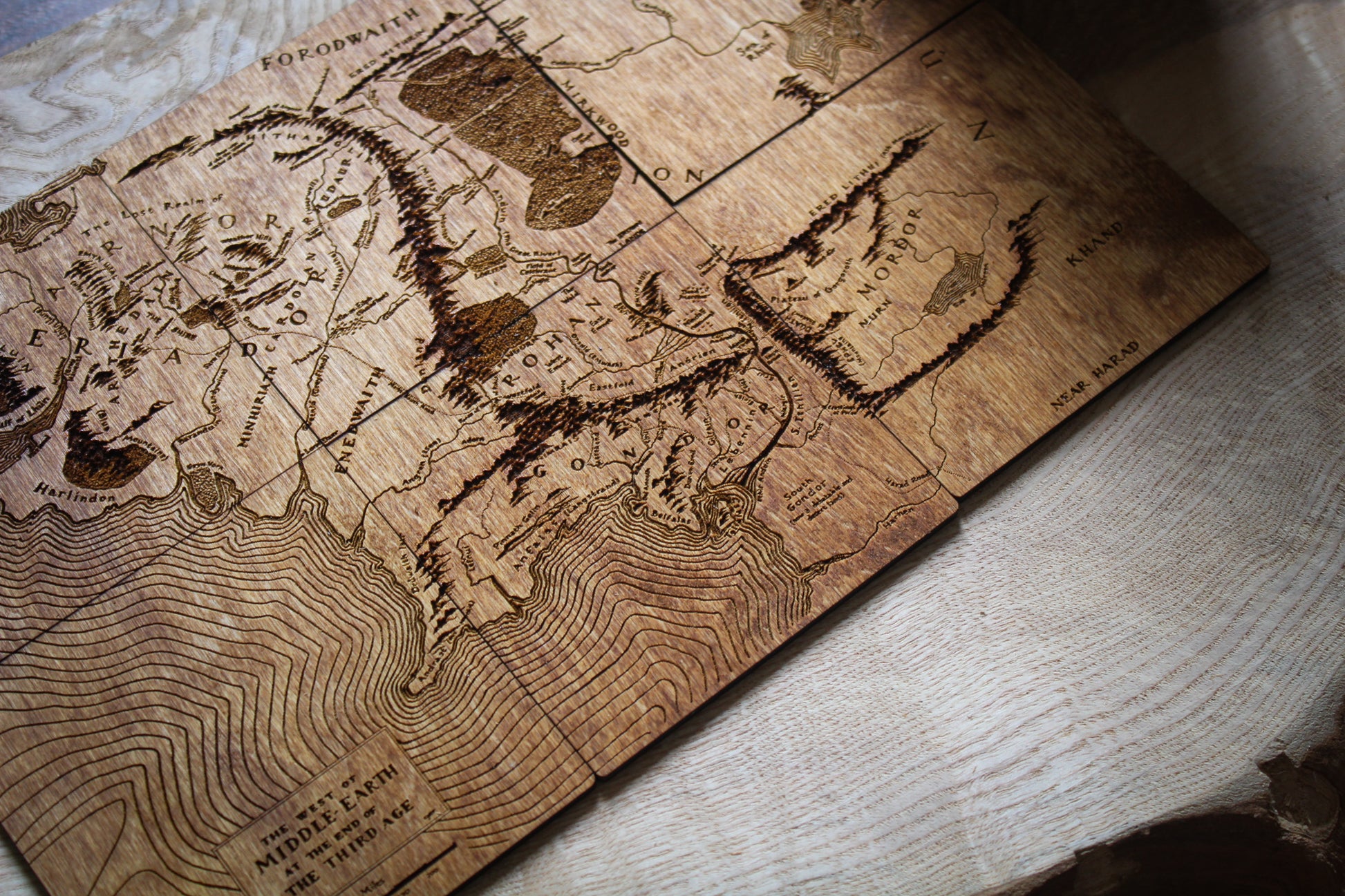 Middle-Earth Map Coasters image 13