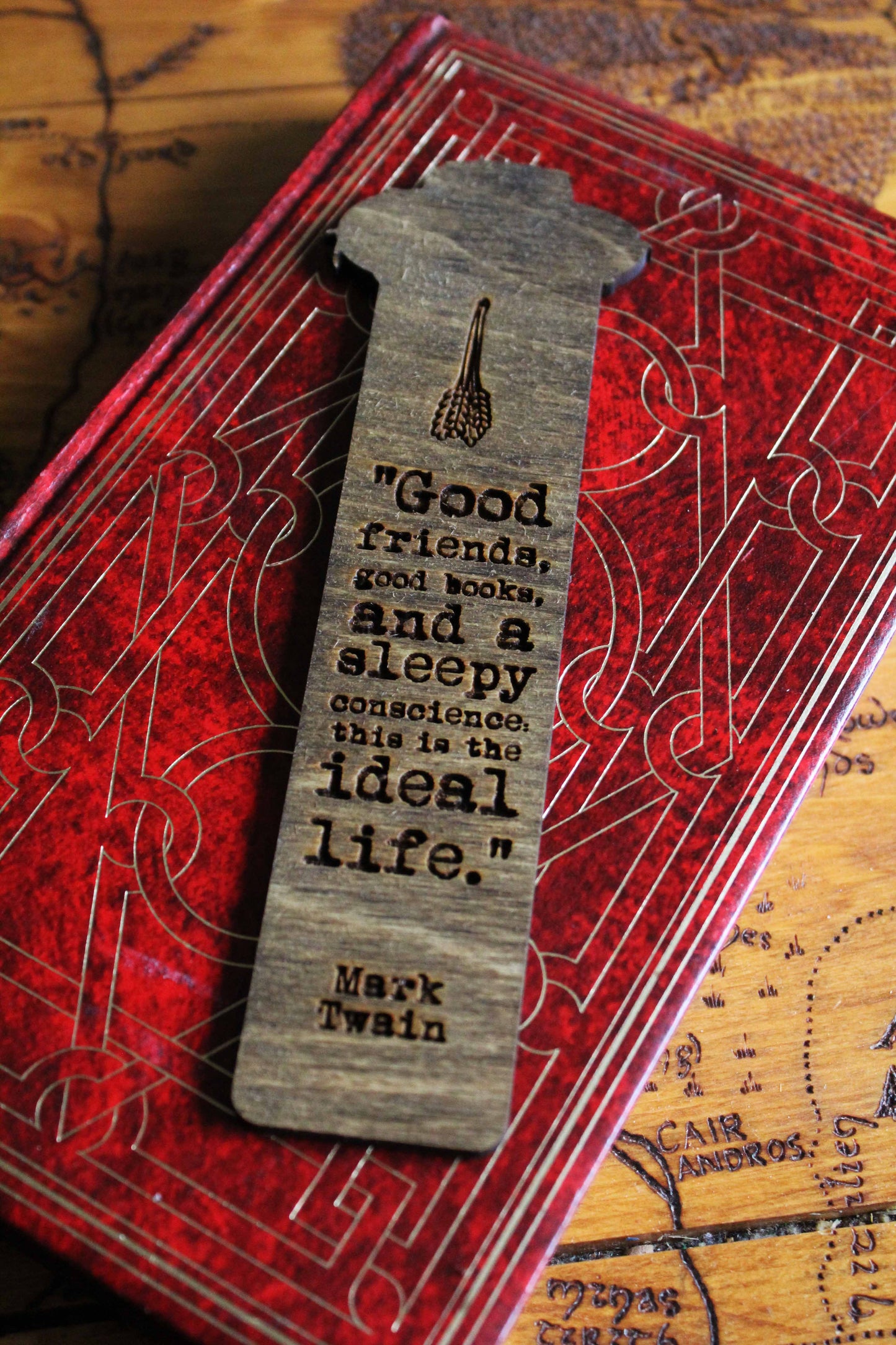 Mark Twain Bookmark image 0