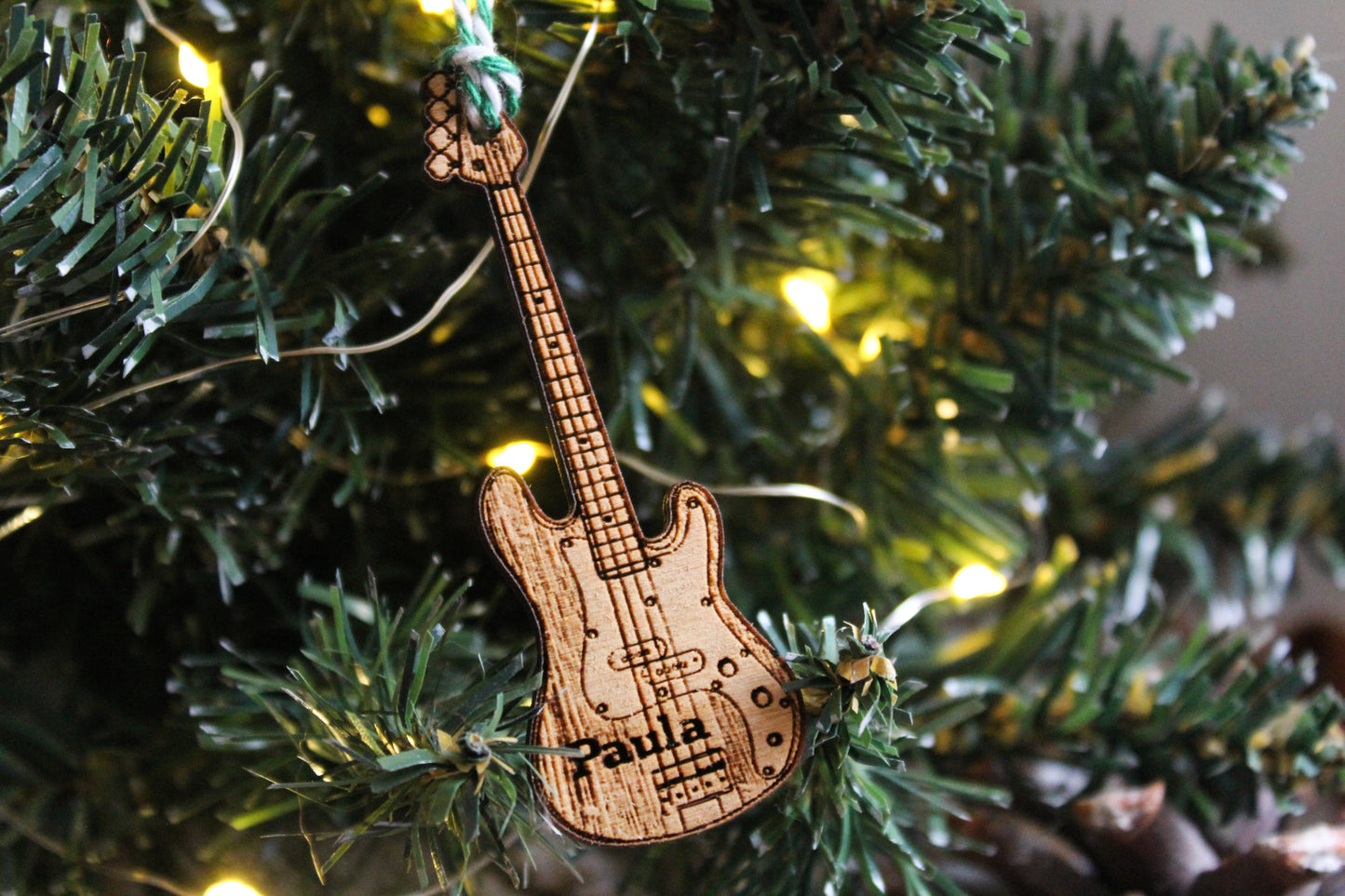 Bass Guitar Bauble image 2