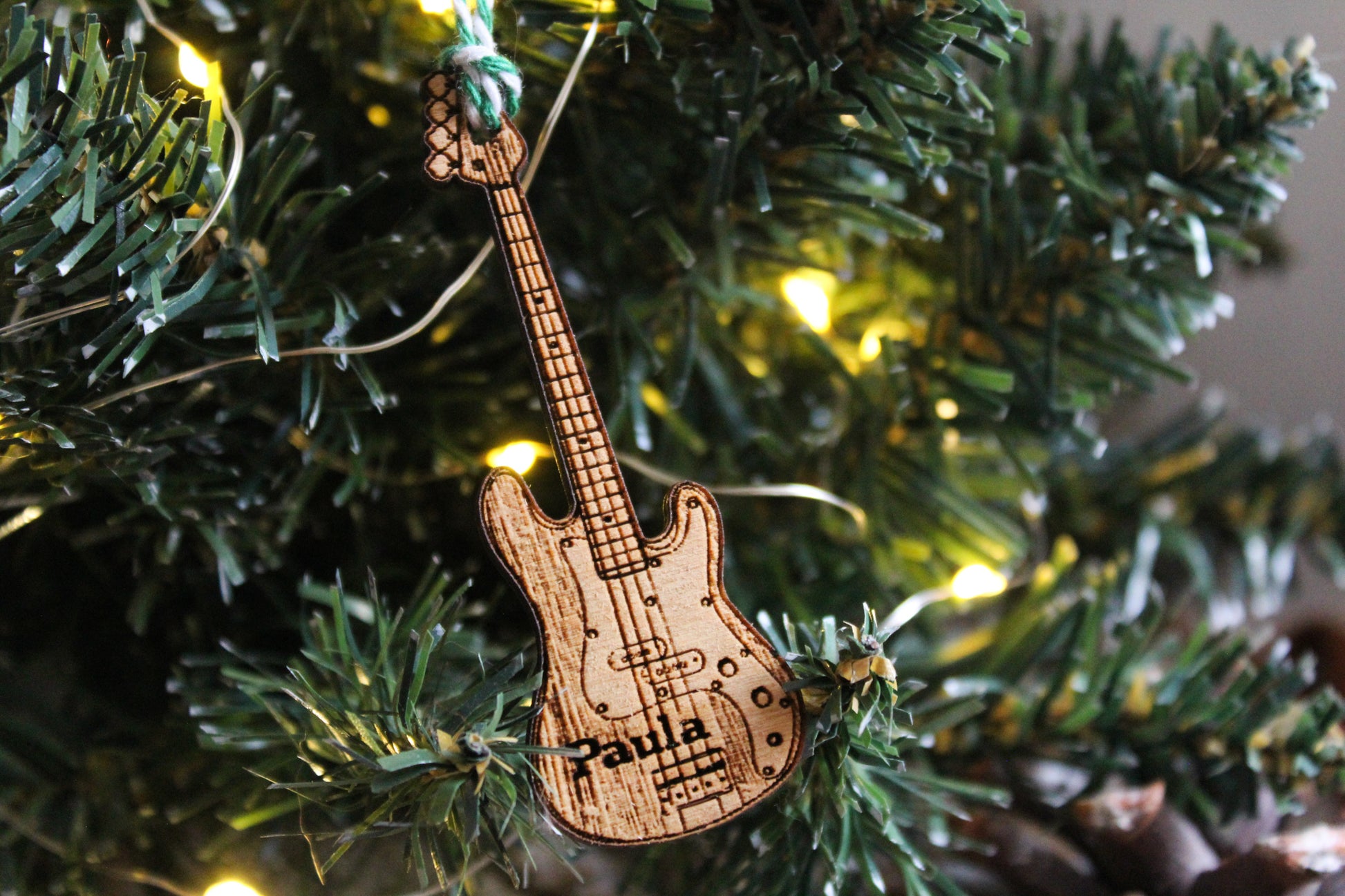 Bass Guitar Bauble image 2