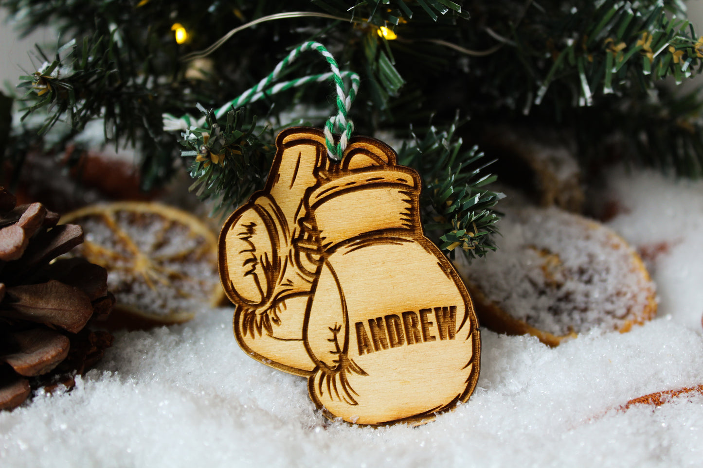 Boxing Gloves Bauble image 2